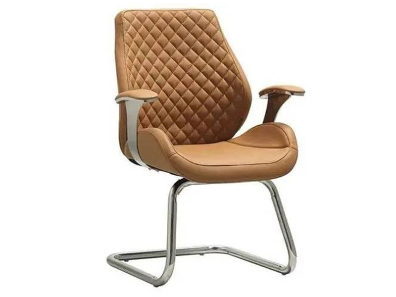 Imagia Italian Furniture - Brown Low Back Patterned Visitor's Chair 