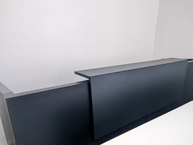 Imagia Italian Furniture - Gray Counter Top Reception Desk 